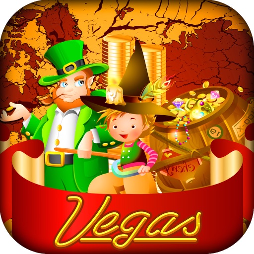 Spin Lucky Leprechaun with Gold Coin Slots Casino Bonanza Free icon
