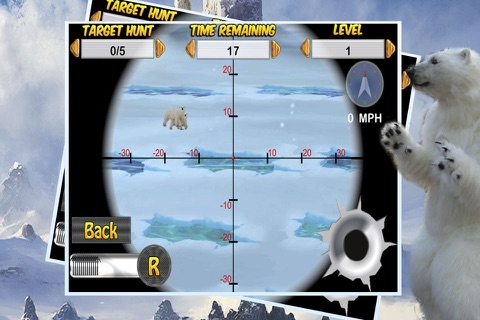 Wild Snow Bear Sniper Pro - 3d Animal Hunting screenshot 3