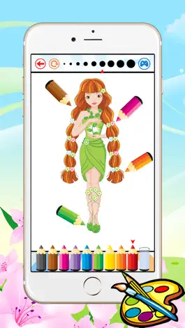 Game screenshot Princess & Fairy Coloring Book - All In 1 Drawing, Paint And Color Games HD For Good Kid hack