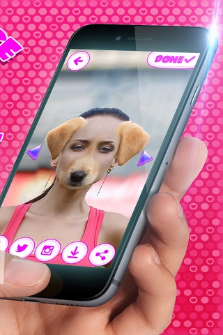 Puppy Face Photo Editor – Cute Camera Stickers and Funny Animal Head Changer Montage Maker screenshot 2