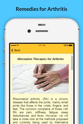 Arthritis - Signs of Arthritis and Natural Remedies screenshot 3