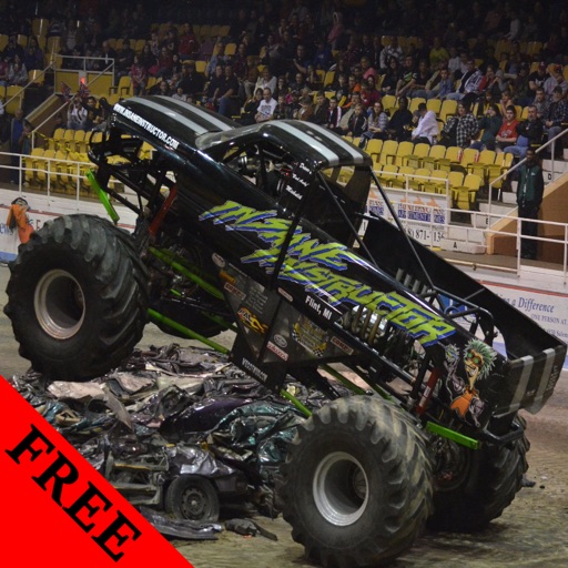 Monster Trucks Photos & Videos FREE - Learn about the craziest race trucks icon