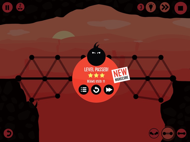 【图】Fat Dots Bridge Builder – Two Dots on The Dangerous Journey(截图3) 【图】Fat Dots Bridge Builder – Two Dots on The Dangerous Journey(截图3)