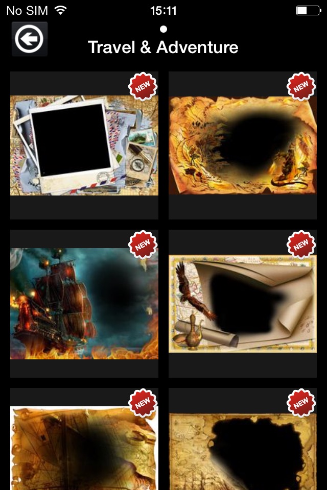 Travel and Adventure Photo Frames Photofram.es screenshot 2