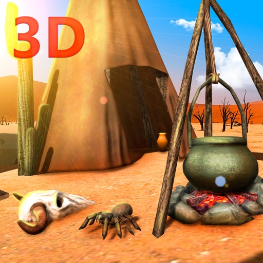 Desert Survival Simulator 3D Icon