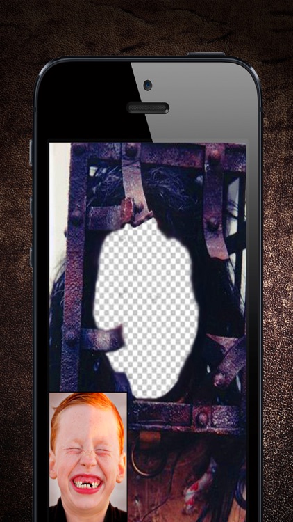 Scary Face in Hole - Put Your Face in Scaring  Ghost Photo Frames