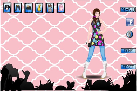 A clothing game for kids, Dress up Hannah screenshot 2