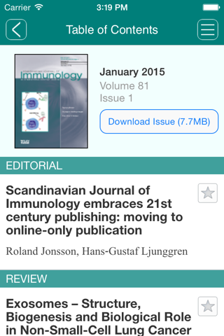 Scandinavian Journal of Immunology screenshot 2