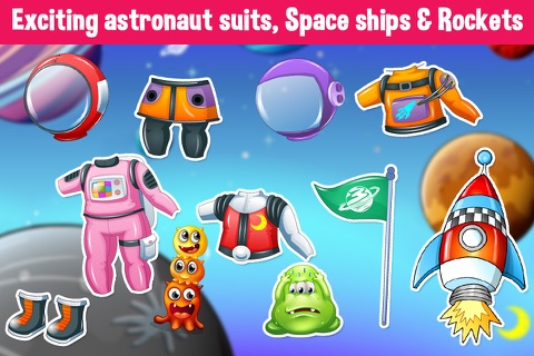 Скриншот из Astronaut Space Girl DressUp Games For Grils