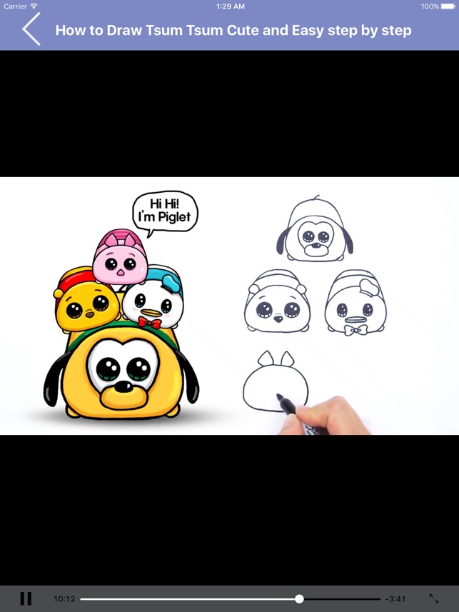 Learn How to Draw Cartoon Characters for iPad(圖2)-速報App