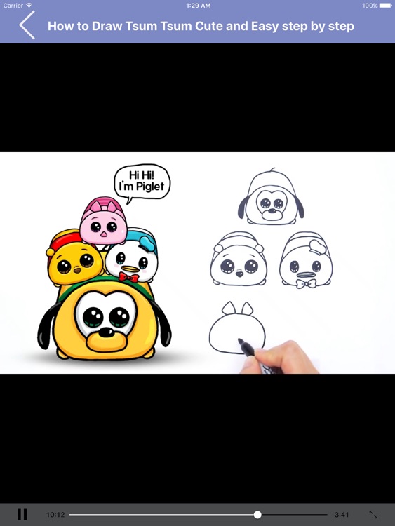 Learn How to Draw Cartoon Characters for iPad