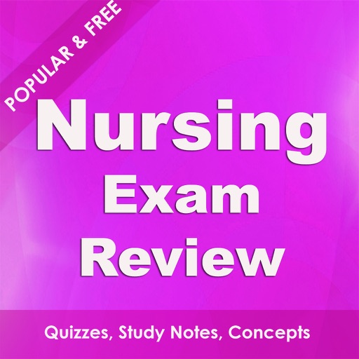 Nursing Course & Exam Review - Fundamentals to Advanced (Free Notes & Quiz) iOS App