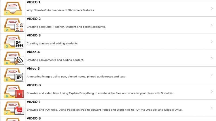 Tutorials for Showbie screenshot-3