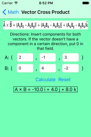 FormD - Math and Science Formula Calculator screenshot 2