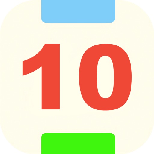 2 ten number game - combine numbers to 10 icon