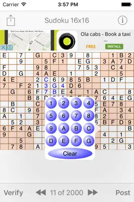 Game screenshot Sudoku 16x16 Game apk