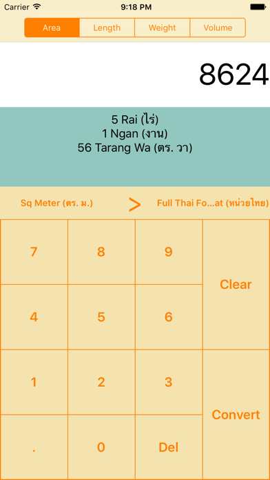 How to cancel & delete Thai Unit Converter from iphone & ipad 1