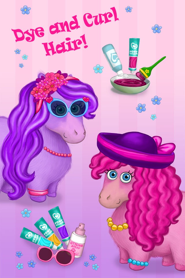 Pony Sisters in Hair Salon - Horse Hairstyle Makeover Magic screenshot 2