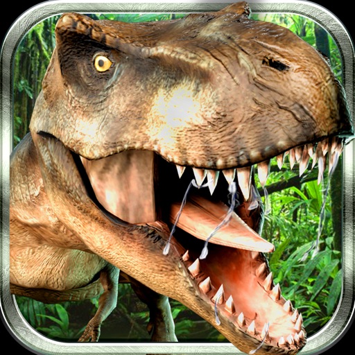 Dino Sniper Shooter 3D - Hunt Deadle Dinasaur In Island Survival Game Icon
