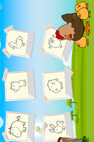 Animal Farm Coloring Book - Color Your pages and Paint the Animals of the Farm Drawing and Painting Games for Kids screenshot 3