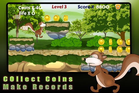 Squirrel run-Ultimate runner screenshot 2