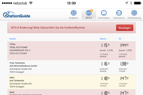 StationGuide Terminal - náhled