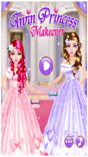 Twin Princess Makeover for girls kids