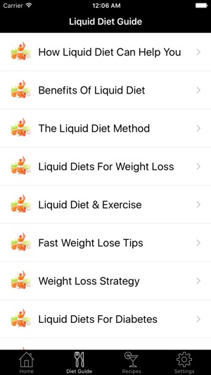 Liquid Diet Guide(圖2)-速報App