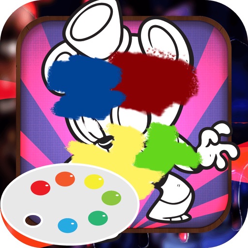 Color Book Game for Kids: Five Nights At Freddy´s Version Icon