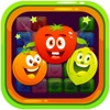 Icon Bubble Viber Fruit Adventure - The Color Block Matching Puzzle