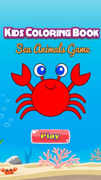 Sea Animals Coloring Book - Underwater Drawing Pages and Painting Learning skill Games For Kid & Toddler