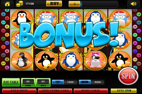 Big Penguin Club & Fish Slots Pro Grand Tournaments Casino Plus and More screenshot 3