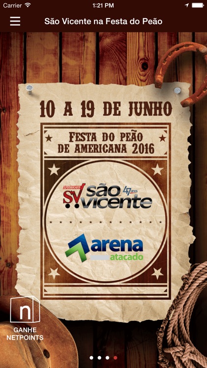 São Vicente na Festa do Peão de Americana