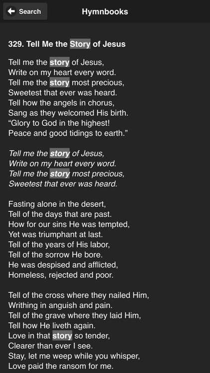 Hymnbooks