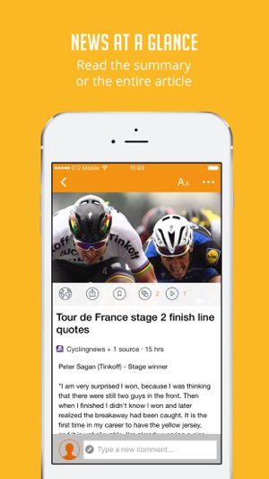 Sportfusion - Tour de France 2016 Unofficial News Edition(圖3)-速報App