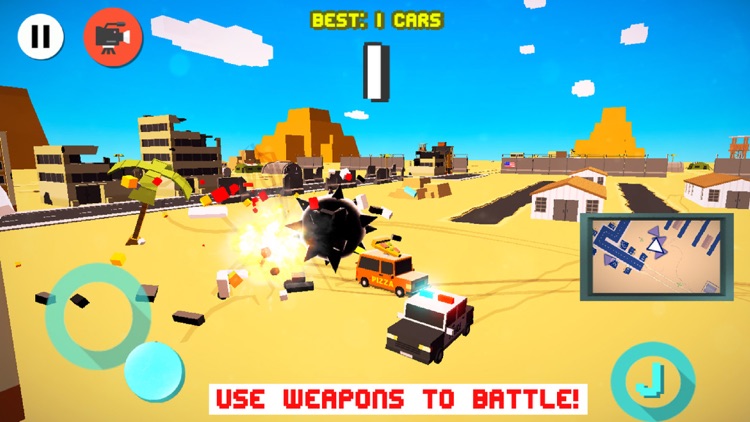 Smashy Cars - Crossy Wanted Road Rage - Multiplayer