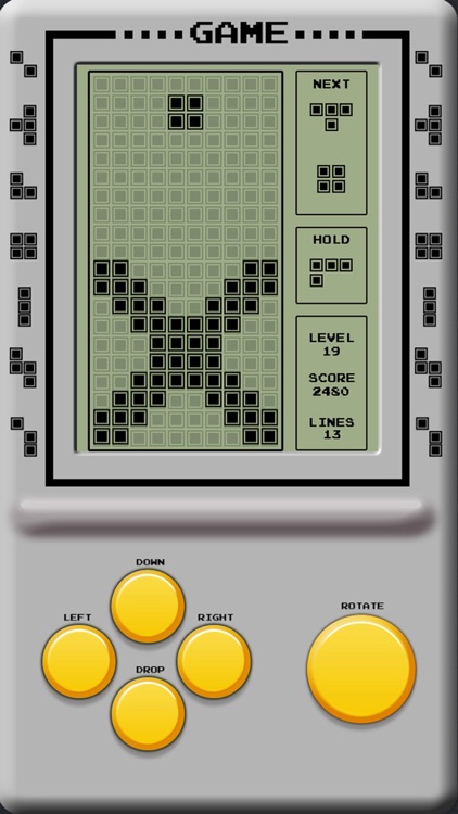 Classic Brick Game - Retro Block Style