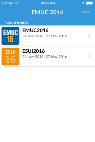 EMUC 2016 screenshot 2