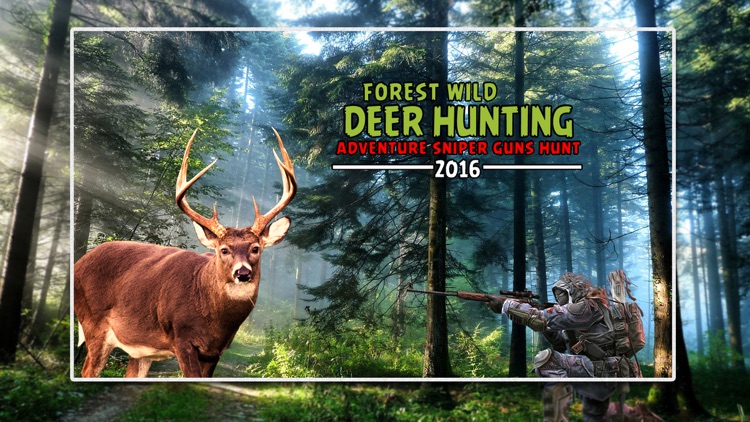 Forest Wild Deer Hunting 2016 - Adventure Sniper Shooting Game