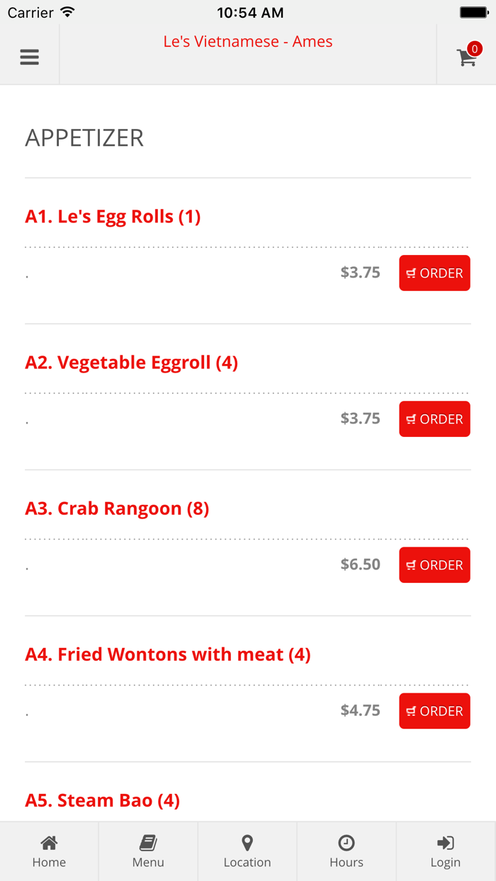 Les Restaurant - Ames Online Ordering