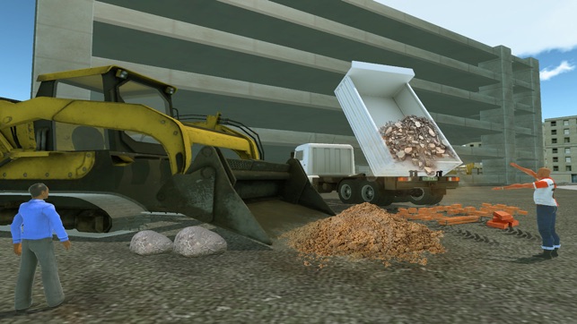 Real City Crane excavator operator simulator : Enjoy Dump tr(圖4)-速報App