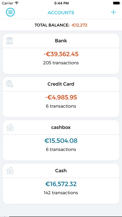 Cashbox.cash - Personal cloud based finance diary