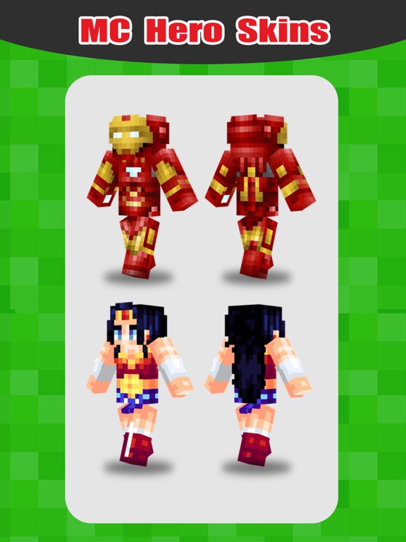 Скачать SuperHero Skins Pro - Export Skin for MineCraft Pocket Edition