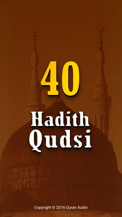 40 Hadith-Qudsi