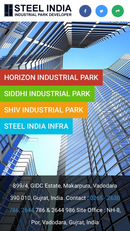 Steel India - Industrial Park Developer