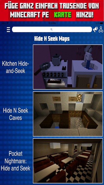 best hide and seek maps