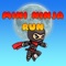 This is fun and easy ninja running game