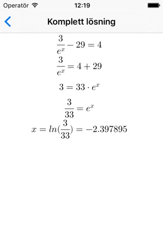 Exponential Equations   ++ screenshot 2