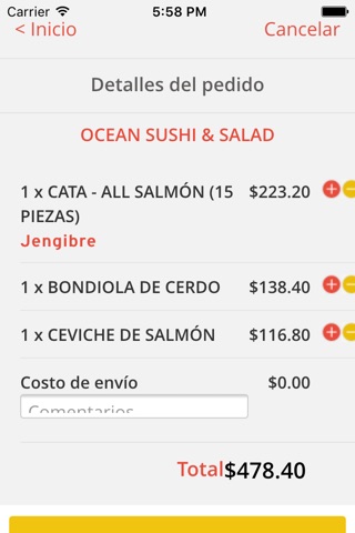 Ocean Sushi screenshot 3