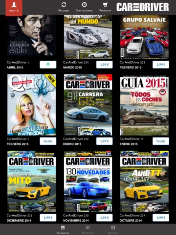 Скриншот из CAR AND DRIVER Revista